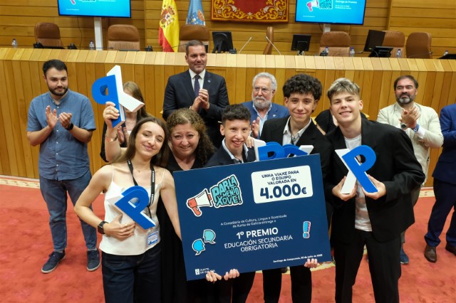 A Cámara galega acolle a final do Parlamento Xove